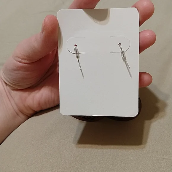 Wooden Boho Earrings - Picture 3 of 4